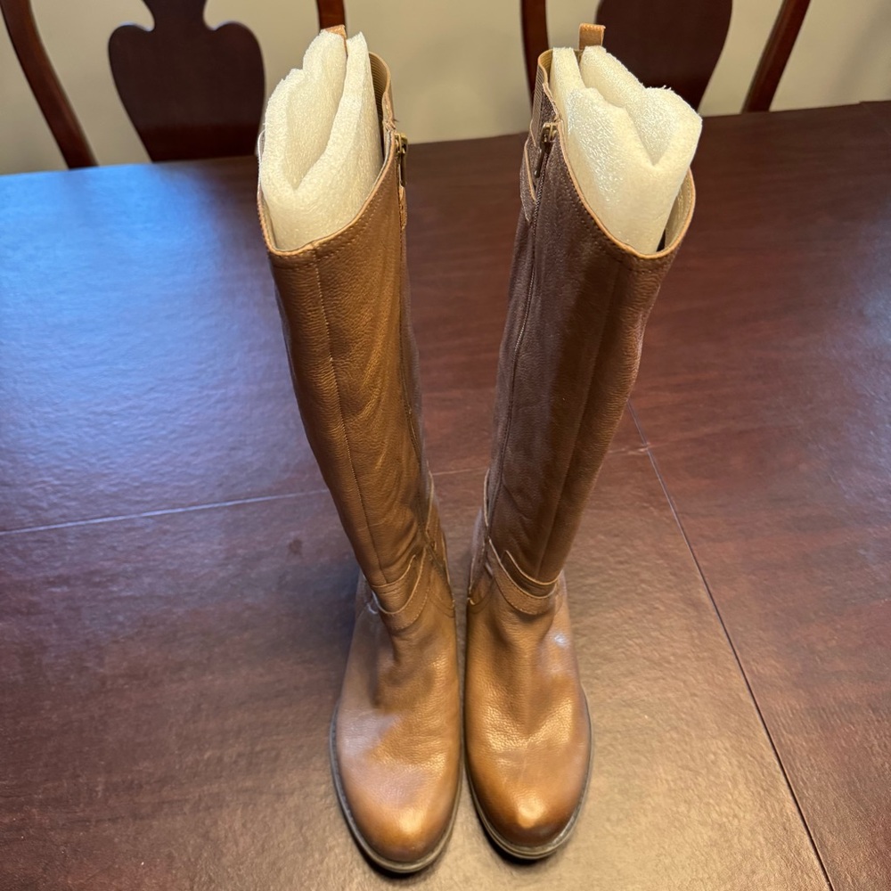 Naturalizer Brown Heeled Boots